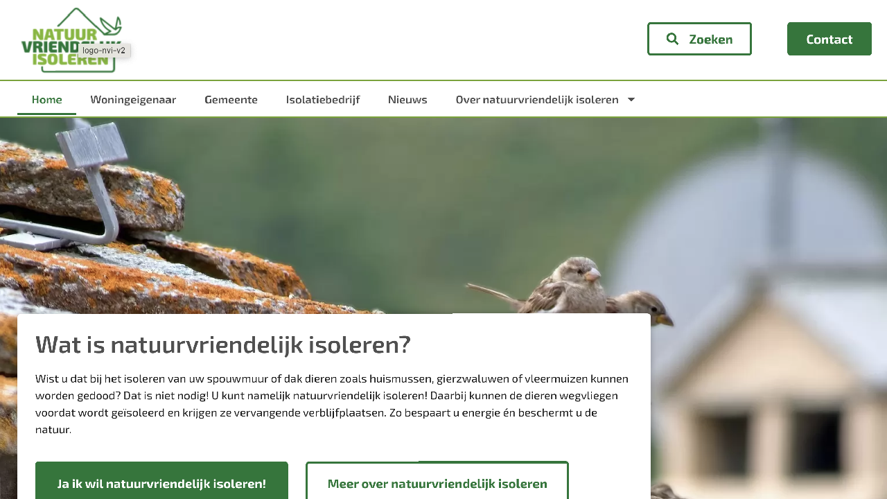 Zo informeer je particulieren over natuurvriendelijk isoleren